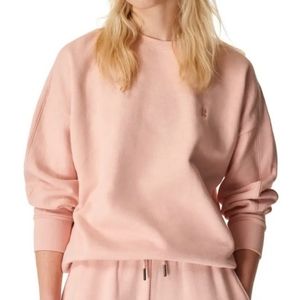 Sweaty Betty Essentials Sweatshirt in Chinzt Rose